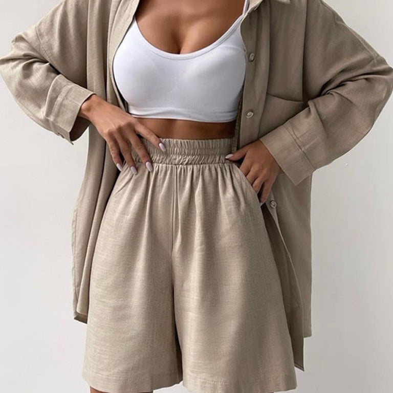 Catherine | Elegant Wide-Leg Set
