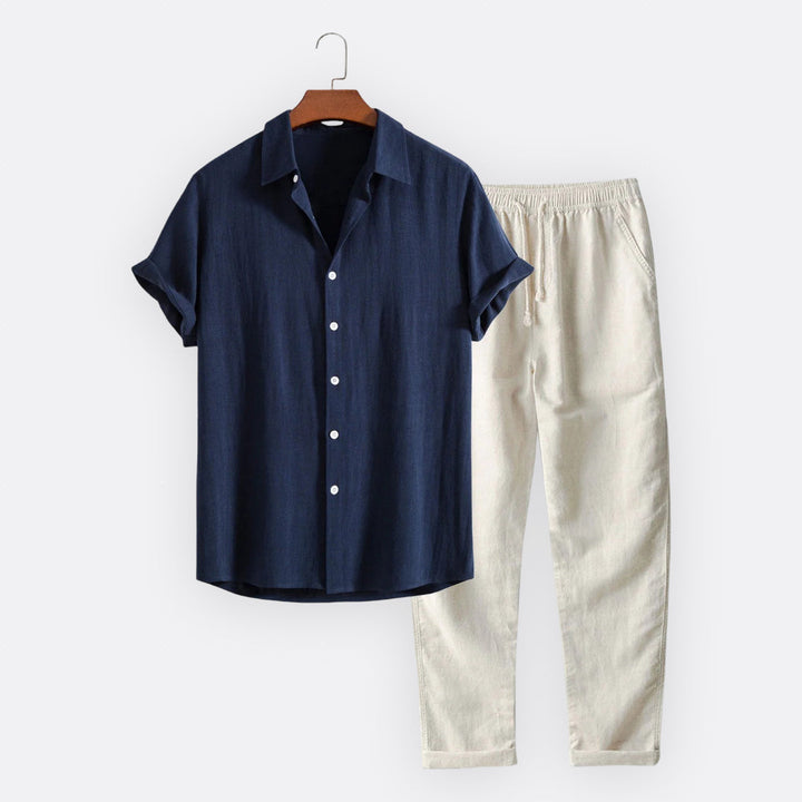 Flynn - Men's Linen Set