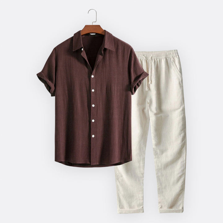 Flynn - Men's Linen Set