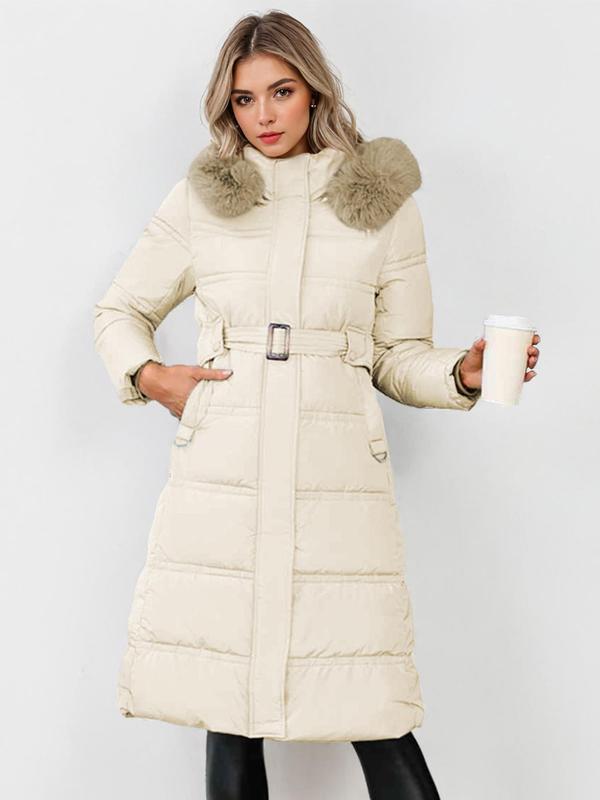 Naomi | Stylish Plush Coat with Waist Tie for Cosy Fall & Winter