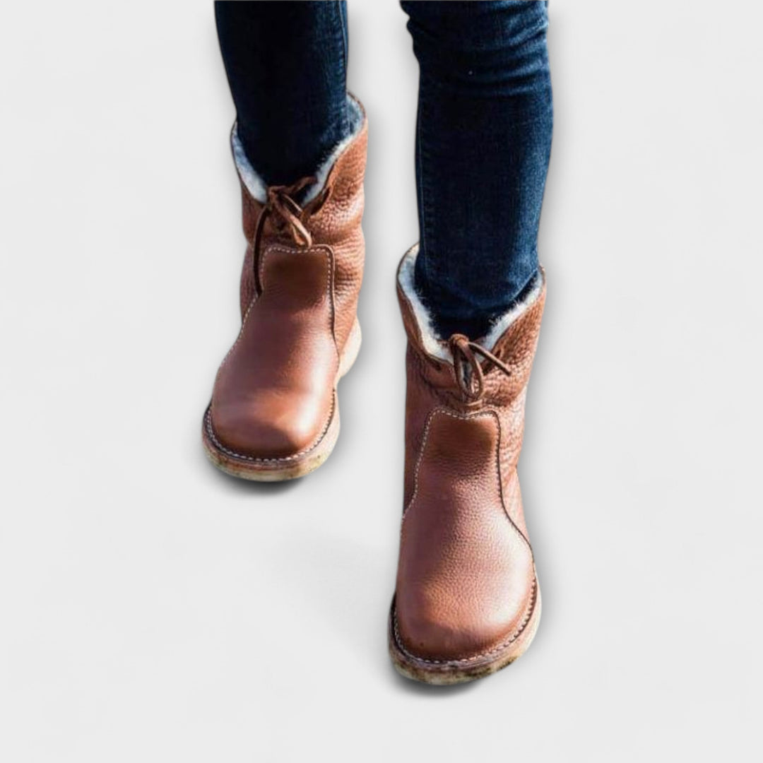 Zara - Waterproof Wool-Lined Boots