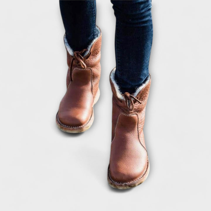 Zara - Waterproof Wool-Lined Boots
