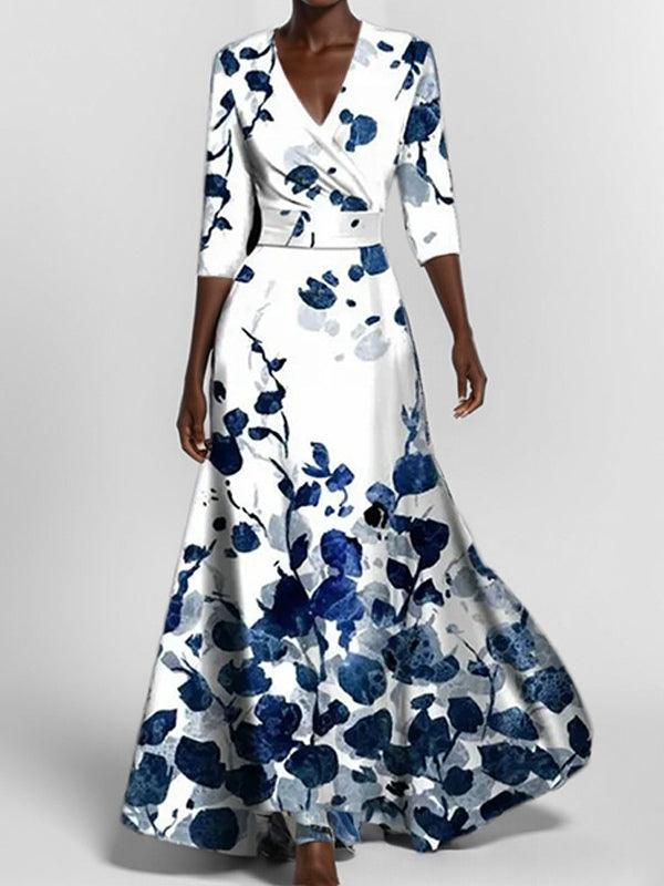 Saskia | Elegants set maxi midi dress glamor for the coast