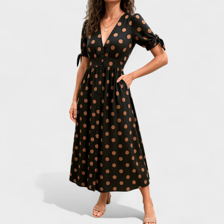Maya - Moonlit Midi Dress