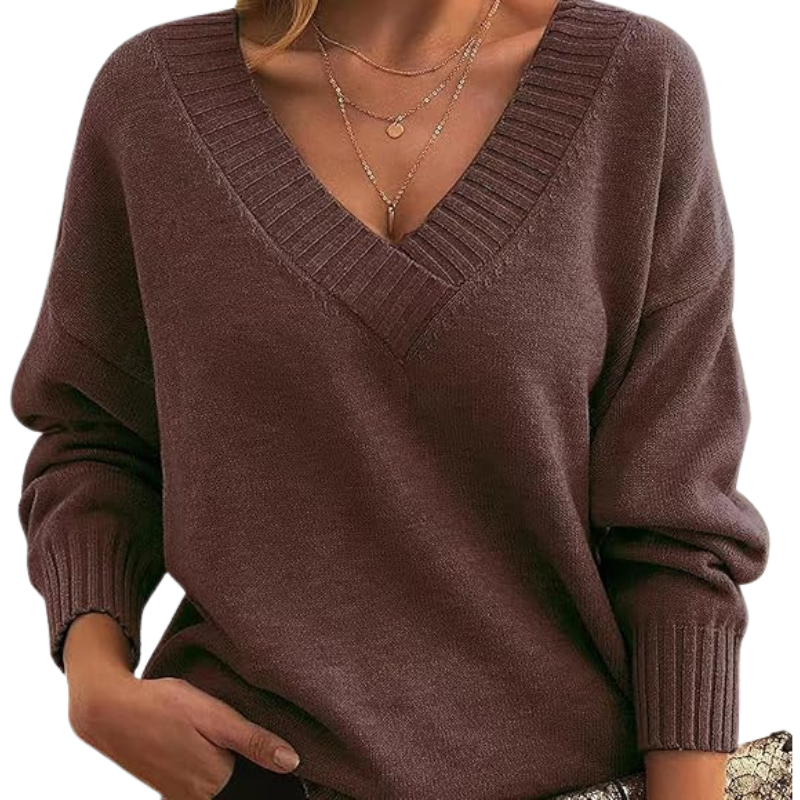 Riley | Lightweight V-Neck Sweater