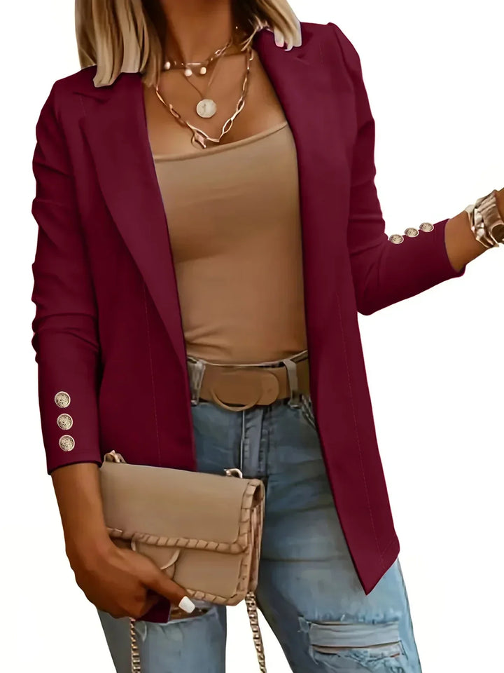 Chloe | Chic Open Front Jacket
