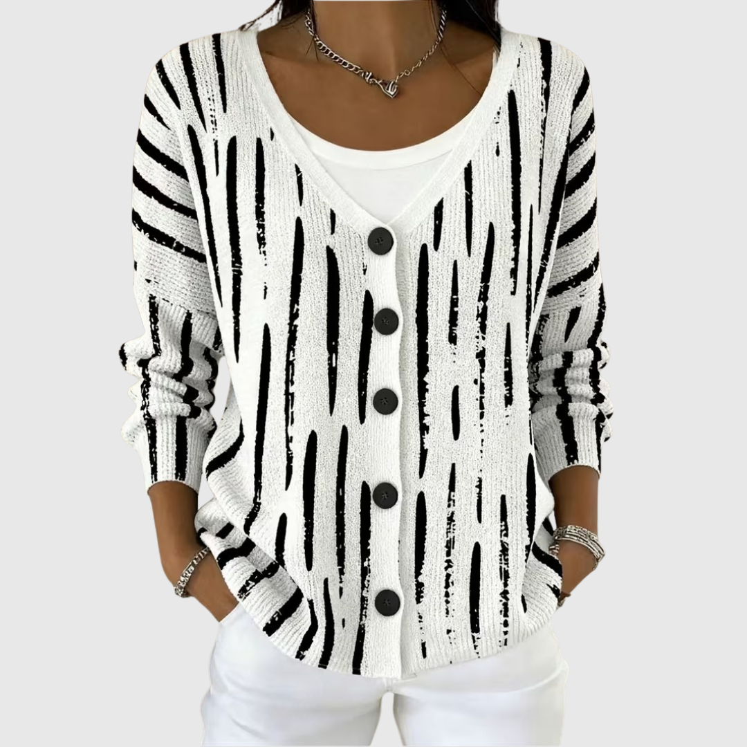 Zoe | Comfortable buttoned knit cardigan