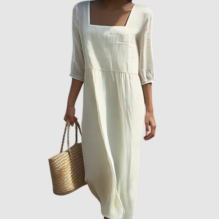 Emily - Casual Linen Dress