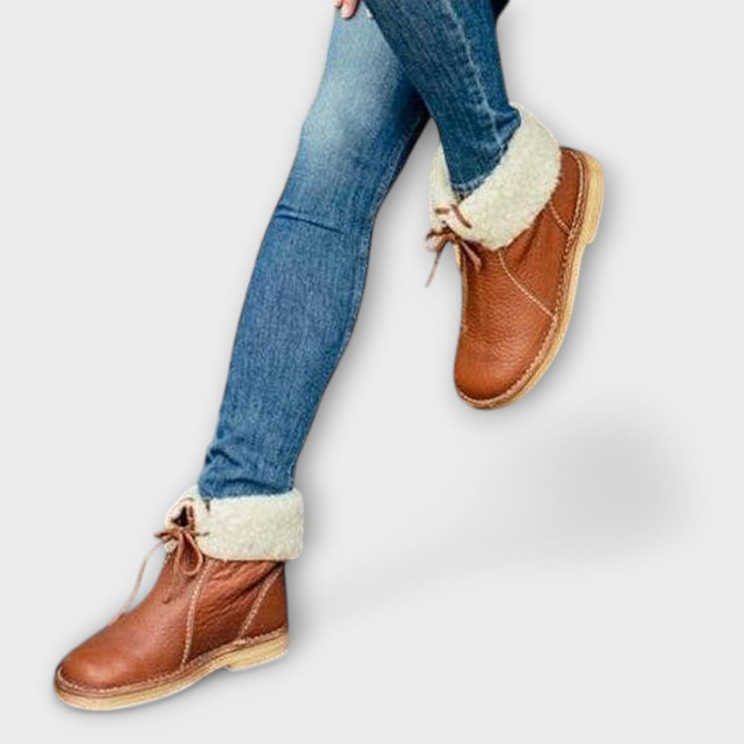 Zara - Waterproof Wool-Lined Boots