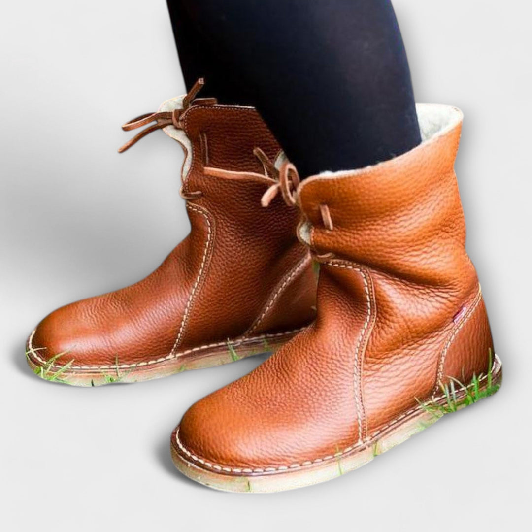 Zara - Waterproof Wool-Lined Boots