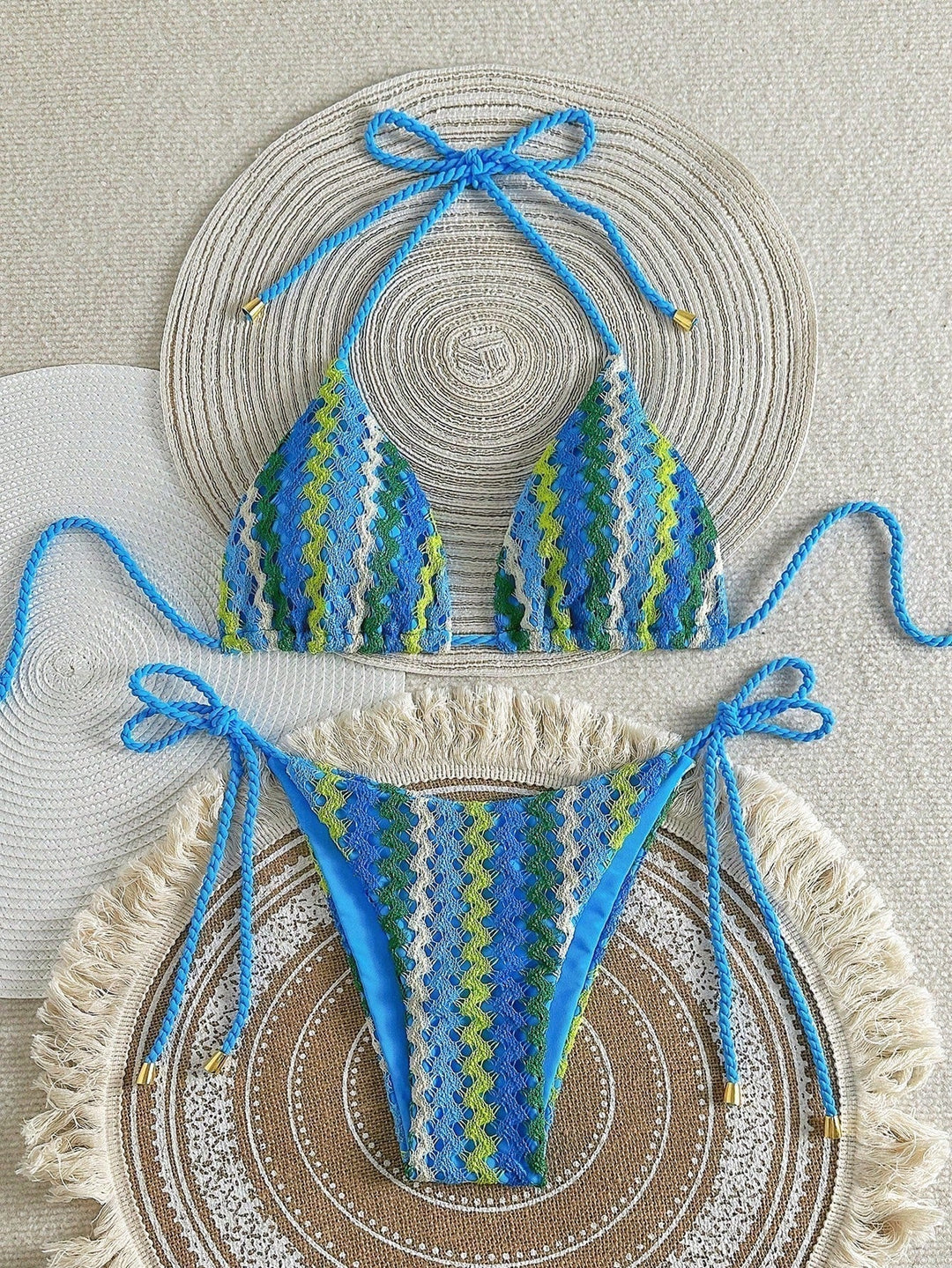 Grace - Crochet Look Triangle Bikini