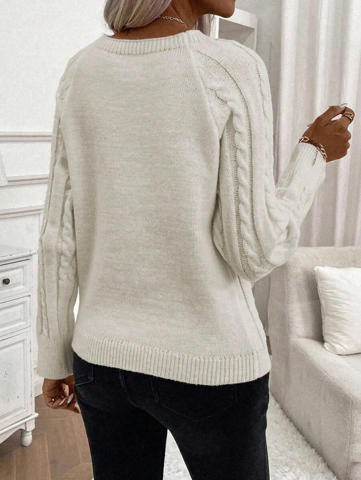 Poppy - Button Knit Sweater