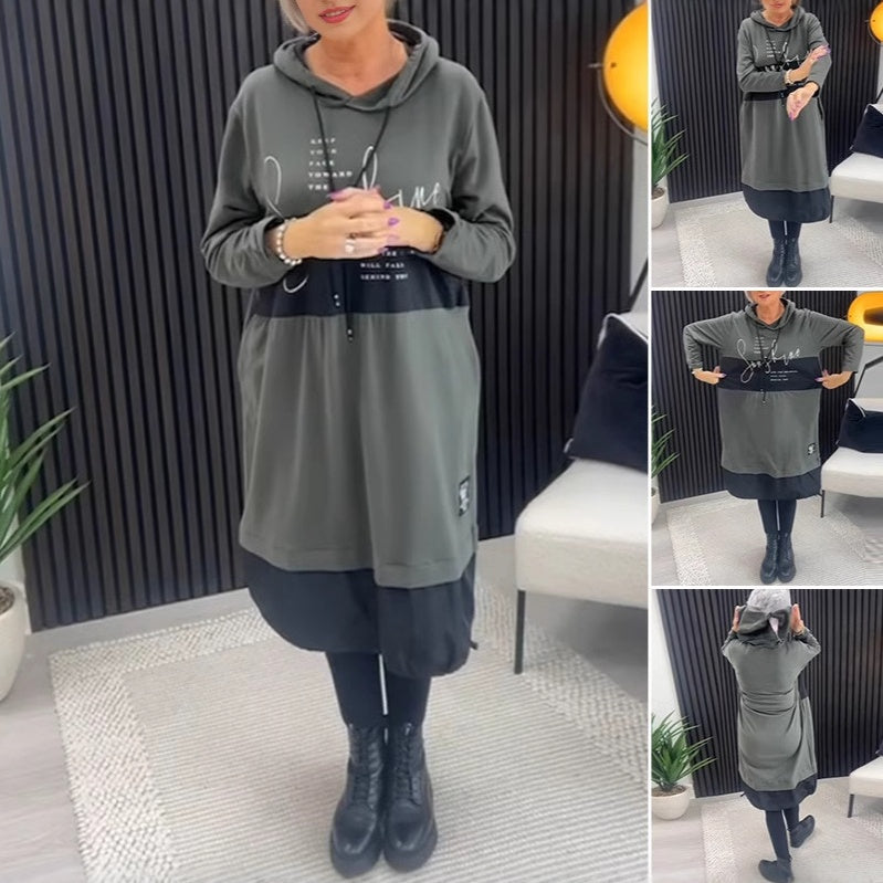 Alice | Casual Hooded Dress