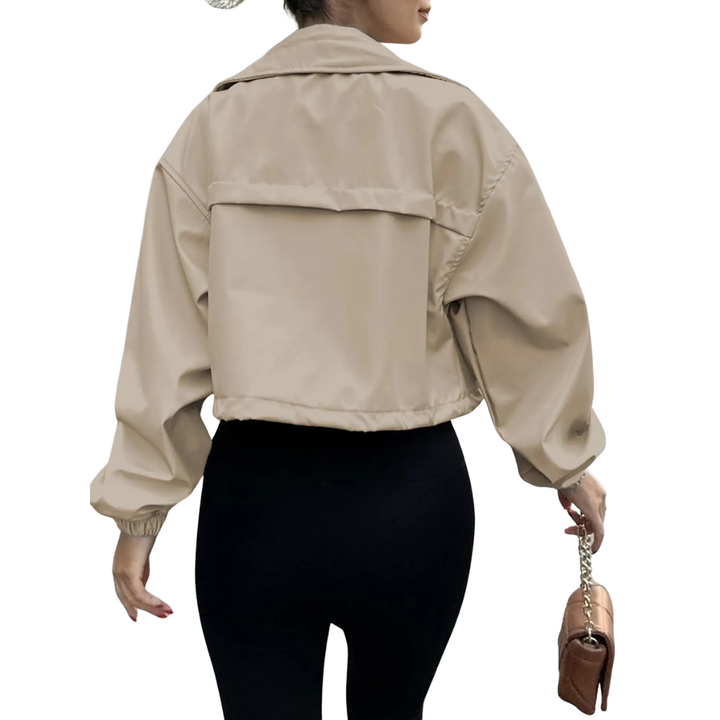 Mia | Sleek Zip-Up Windbreaker Jacket