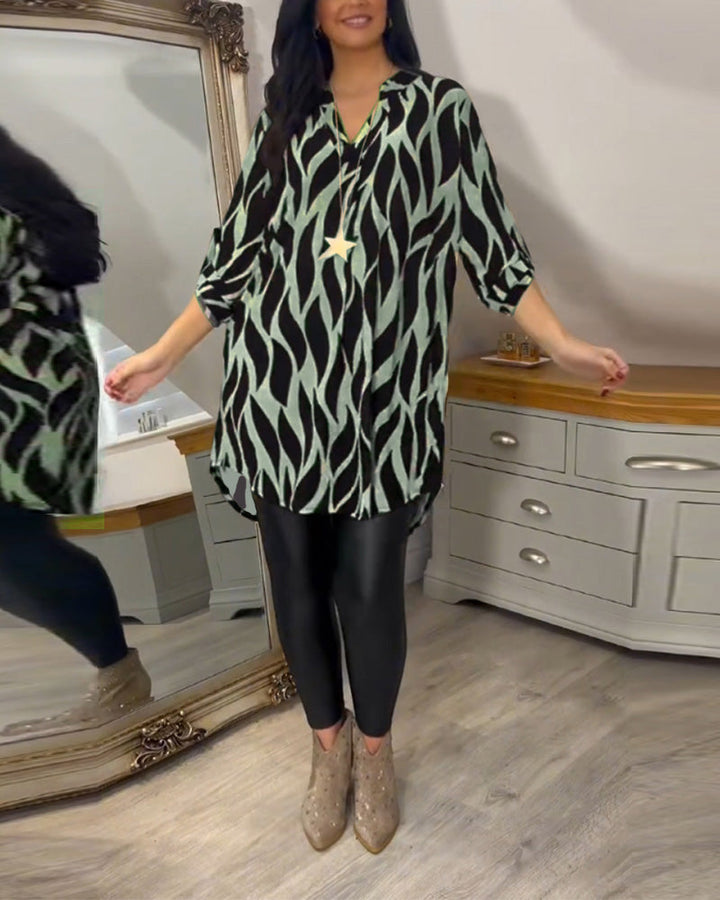 Felicity | Printed Loose-Fit Top