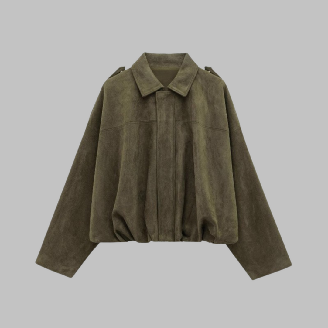 Willow | Comfy Loose Fit Military Jacket
