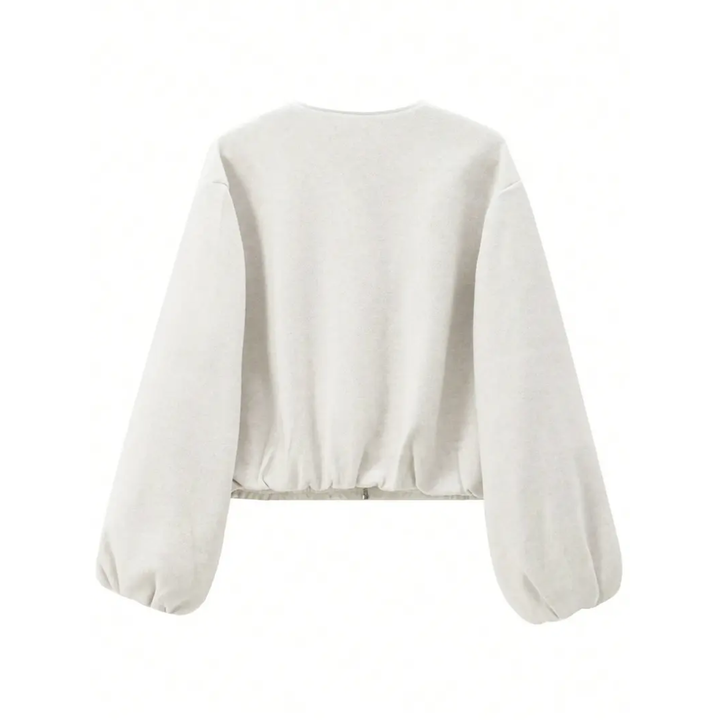 Whitney | Sporty Zip-Up Pilot Jacket Coat