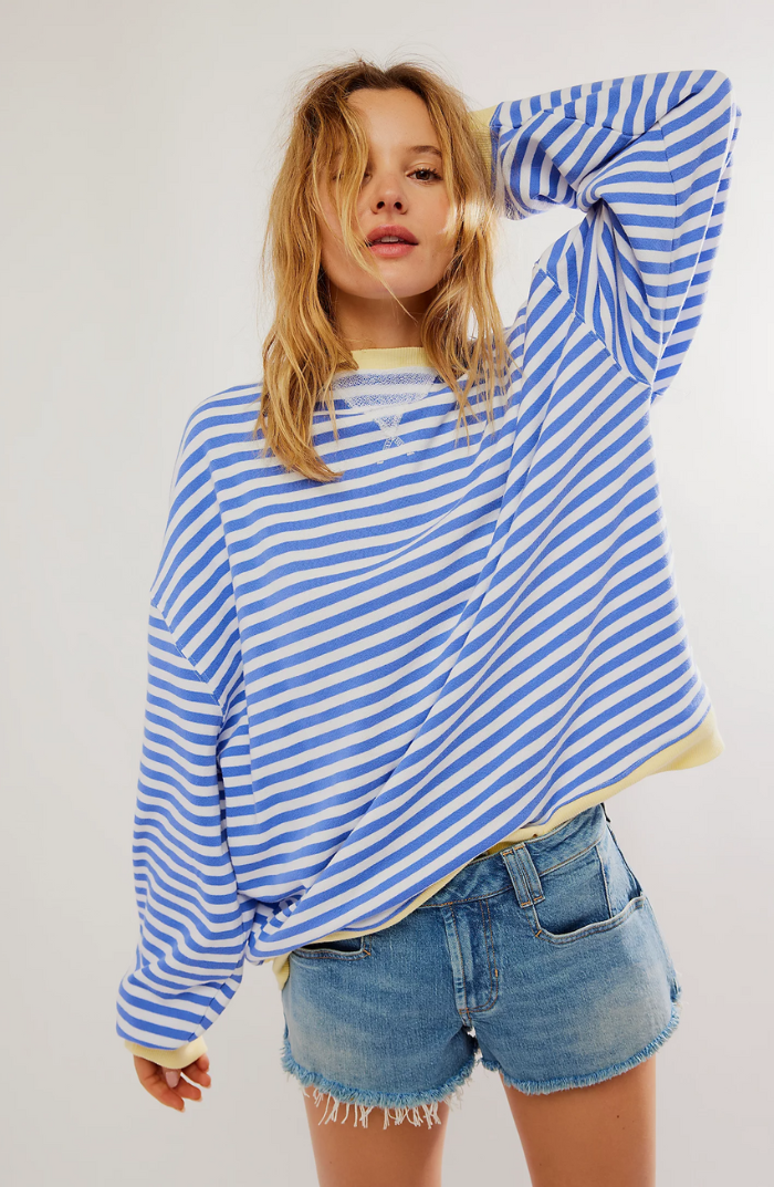 Monique | Playful Striped Sweater