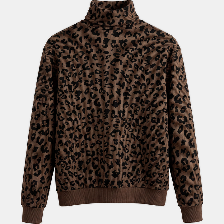 Women's Half Zip Oversized Drop Shoulder Sweatshirt