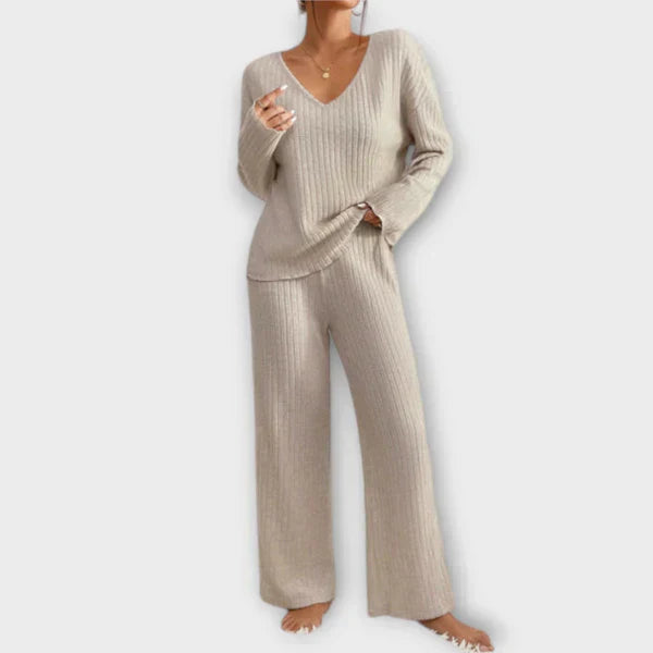Amelia - Ribbed Lounge Set