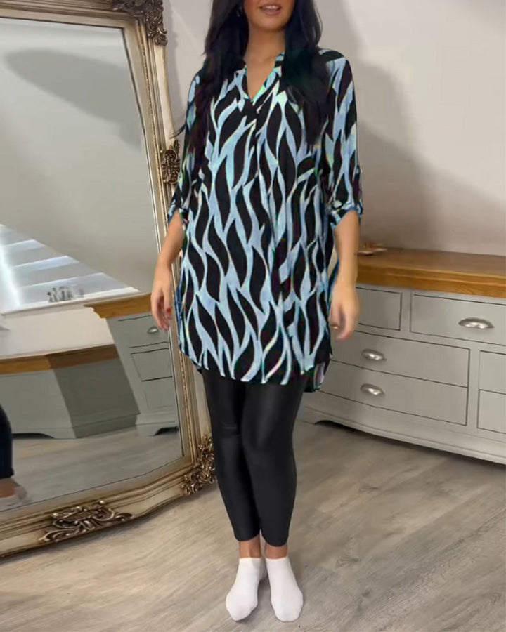 Felicity | Printed Loose-Fit Top