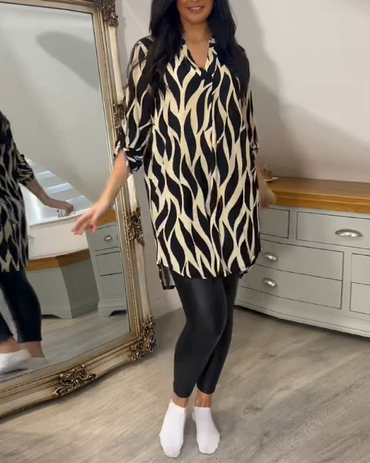 Felicity | Printed Loose-Fit Top