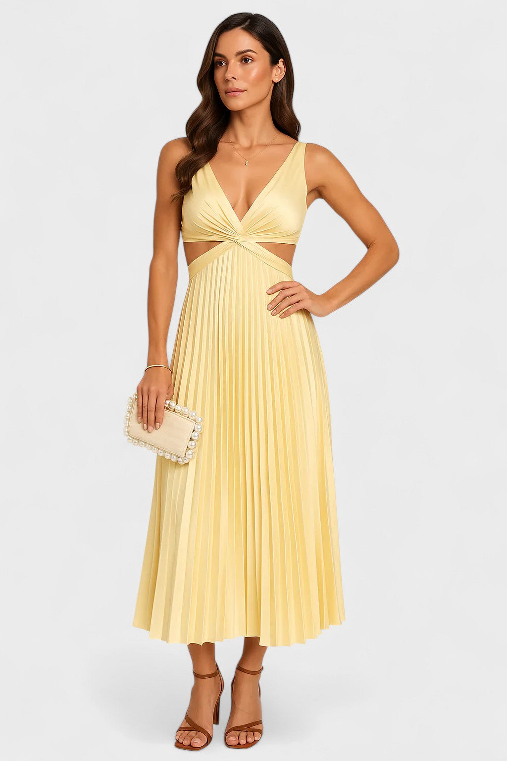 Stella - Sleeveless Midi Dress