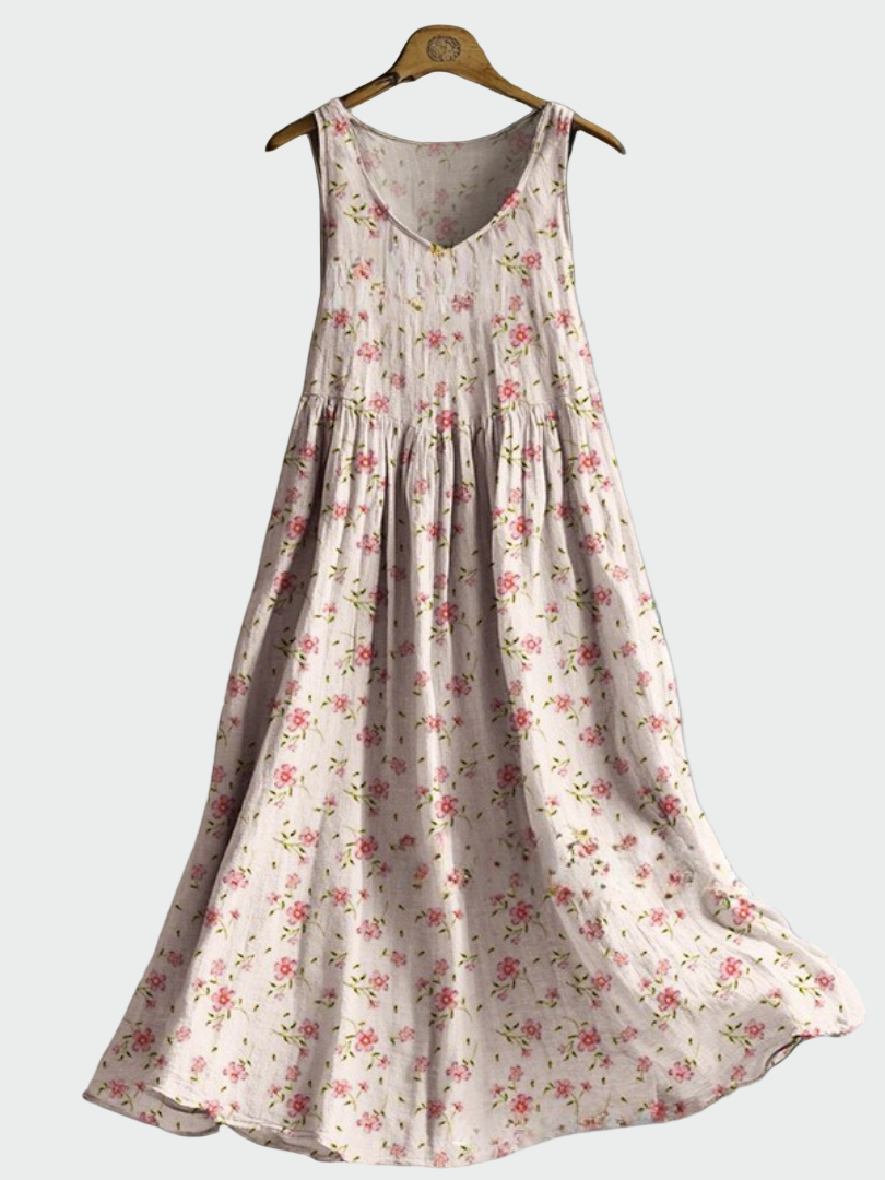 Mia Floral Sleeveless Dress