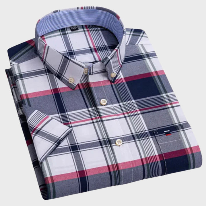 Thomas - Classic Patterned Cotton Shirt
