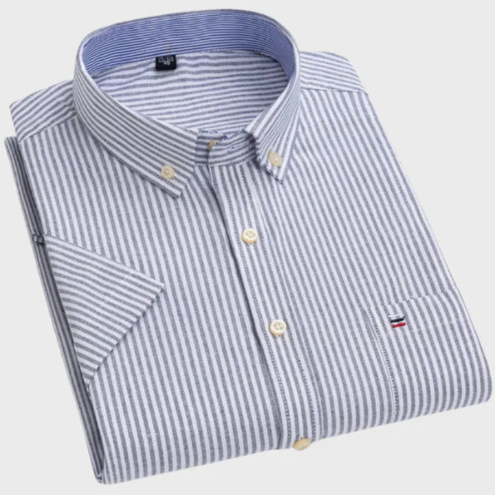 Thomas - Classic Patterned Cotton Shirt