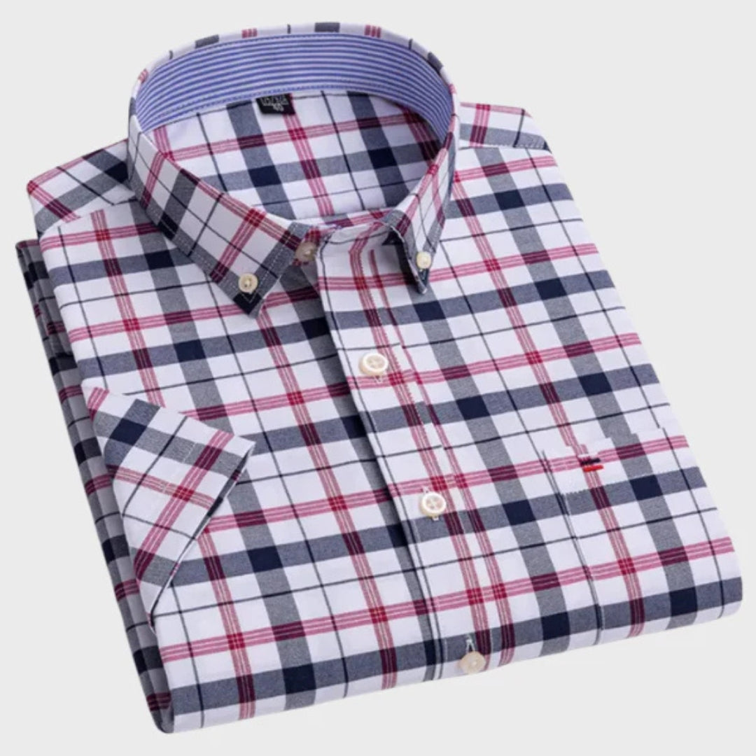 Thomas - Classic Patterned Cotton Shirt