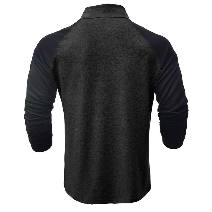Levi - Cotton Stand-Collar Shirt