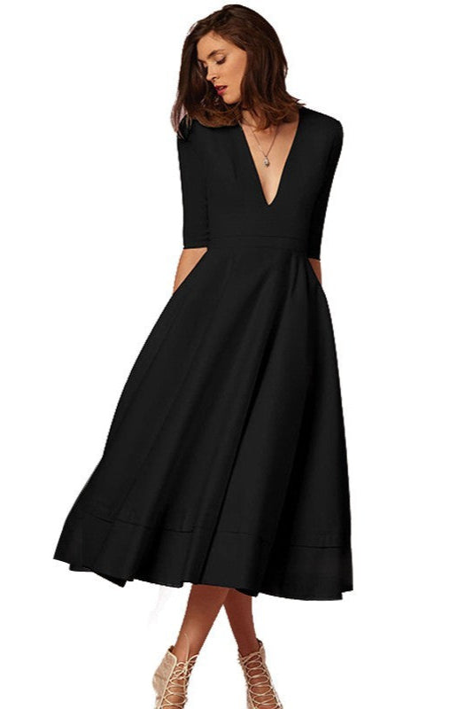 Billie - Feminine Midi Dress