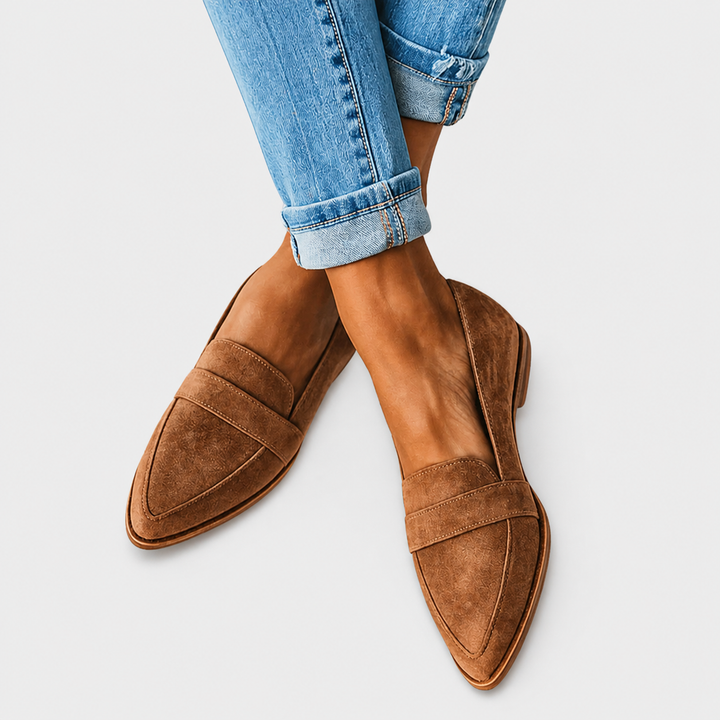 Evie | Orthopedic slippers in suede morbido