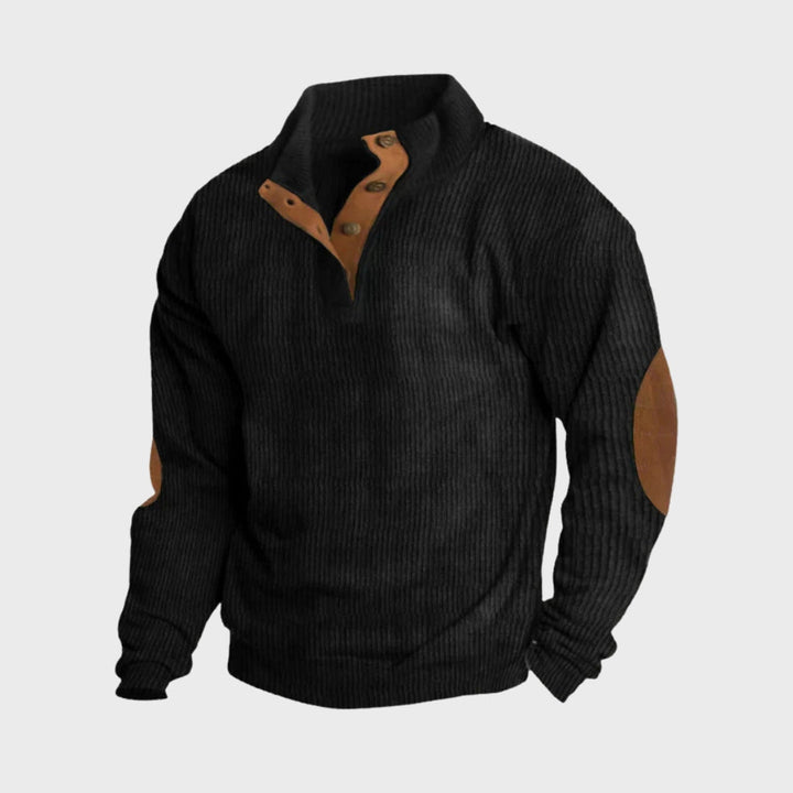Quinn - Jumper with Elbow Patches