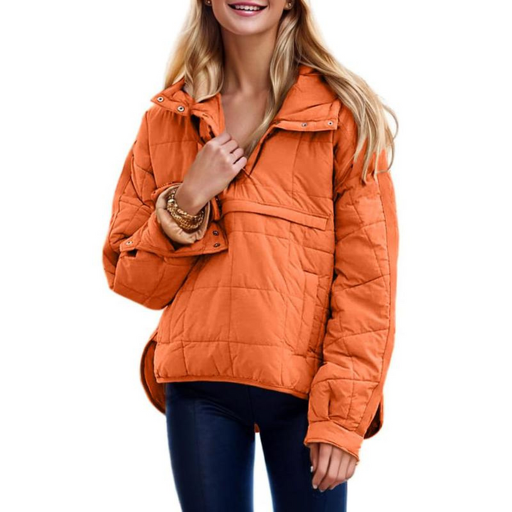 Zoe | Oversized Hooded Pullover Hooded Jacket