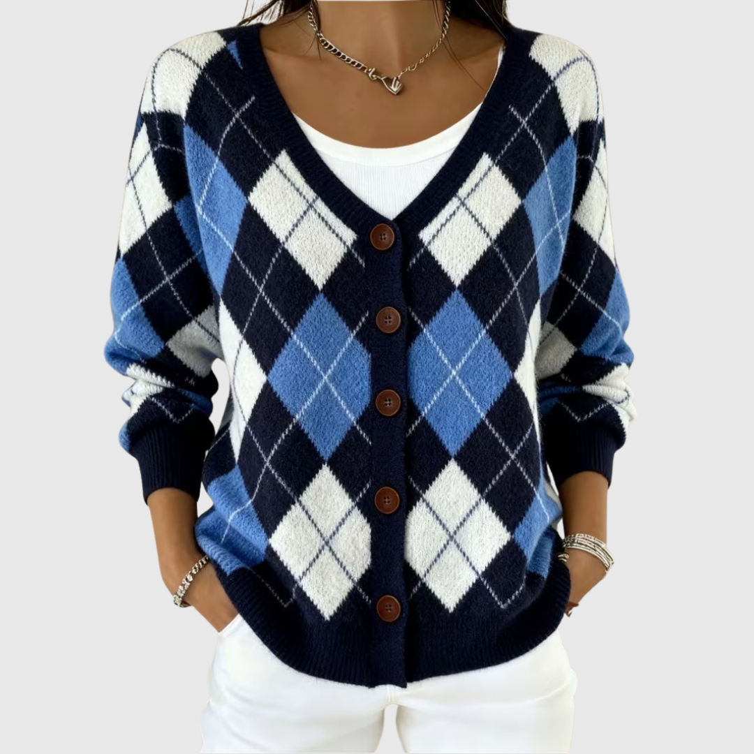 Ava | Comfortable knitted cardigan with buttons