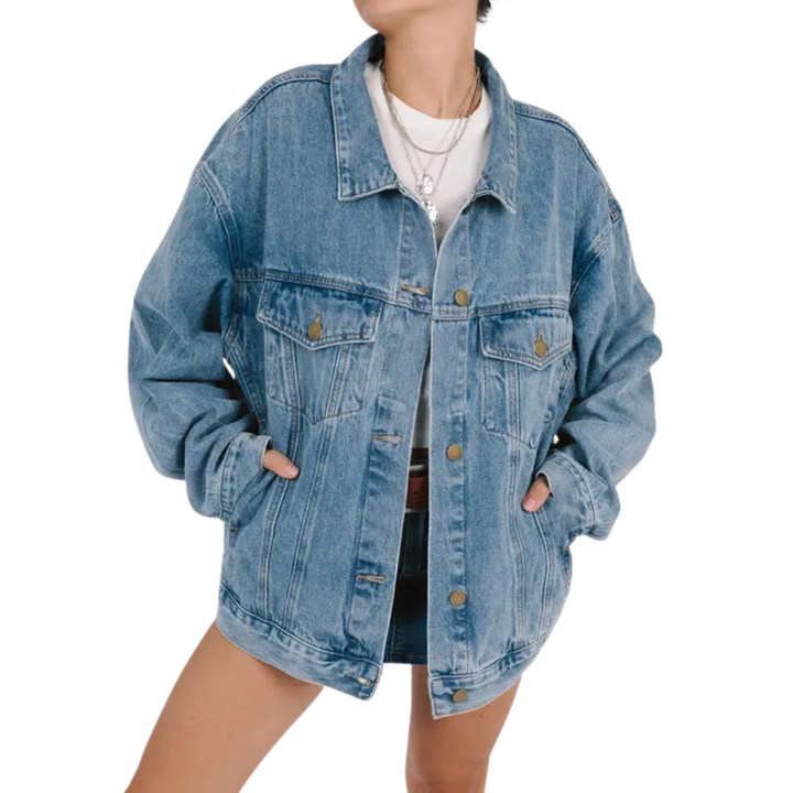 Gabrielle | Relaxed Oversized Denim Jacket