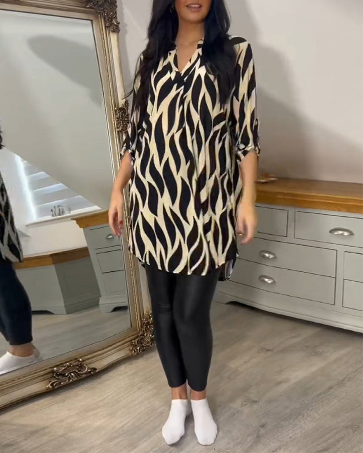Felicity | Printed Loose-Fit Top