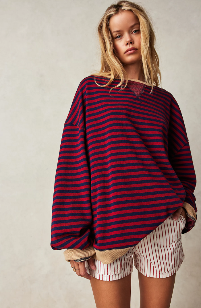Monique | Playful Striped Sweater