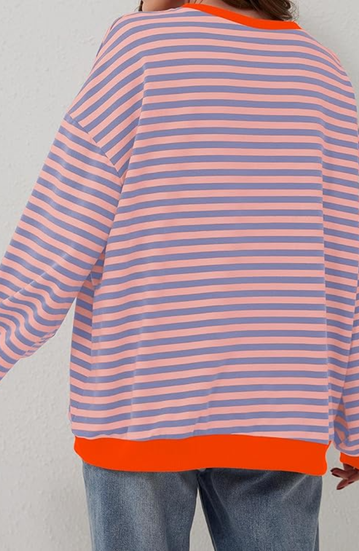 Monique | Playful Striped Sweater