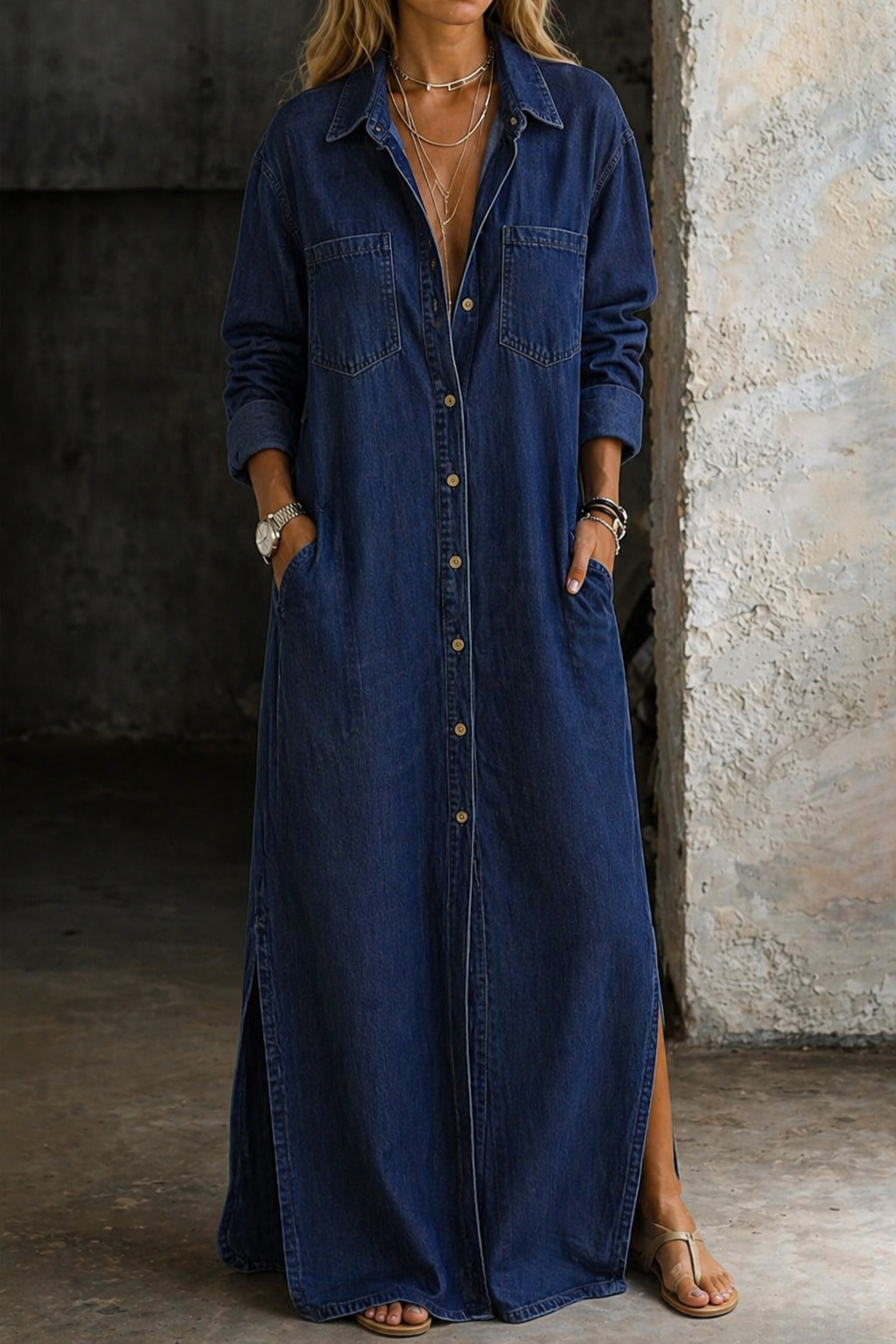 Olivia - Button Down Dress