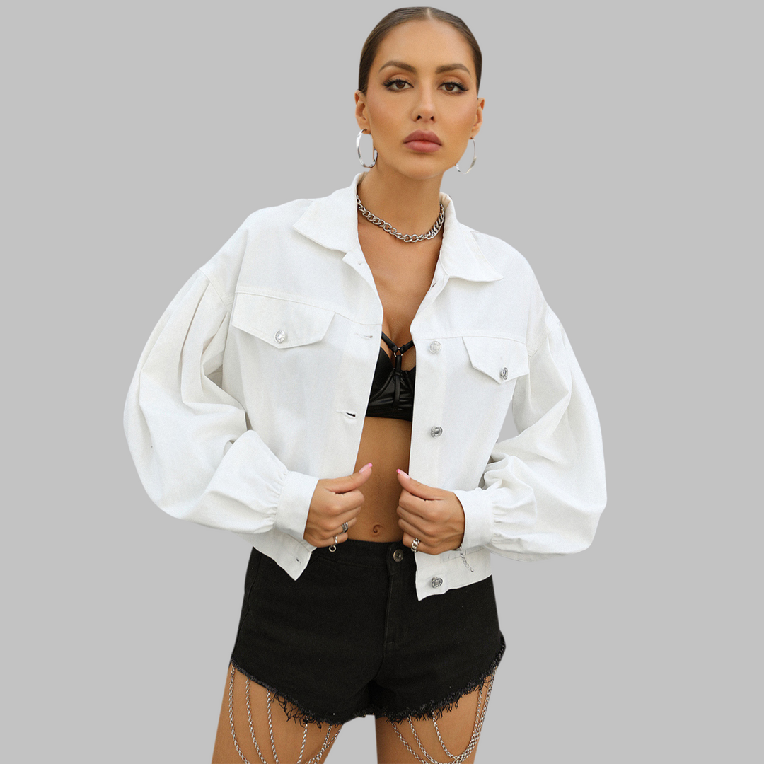 Alice | Casual Long Sleeve Button Down Jacket