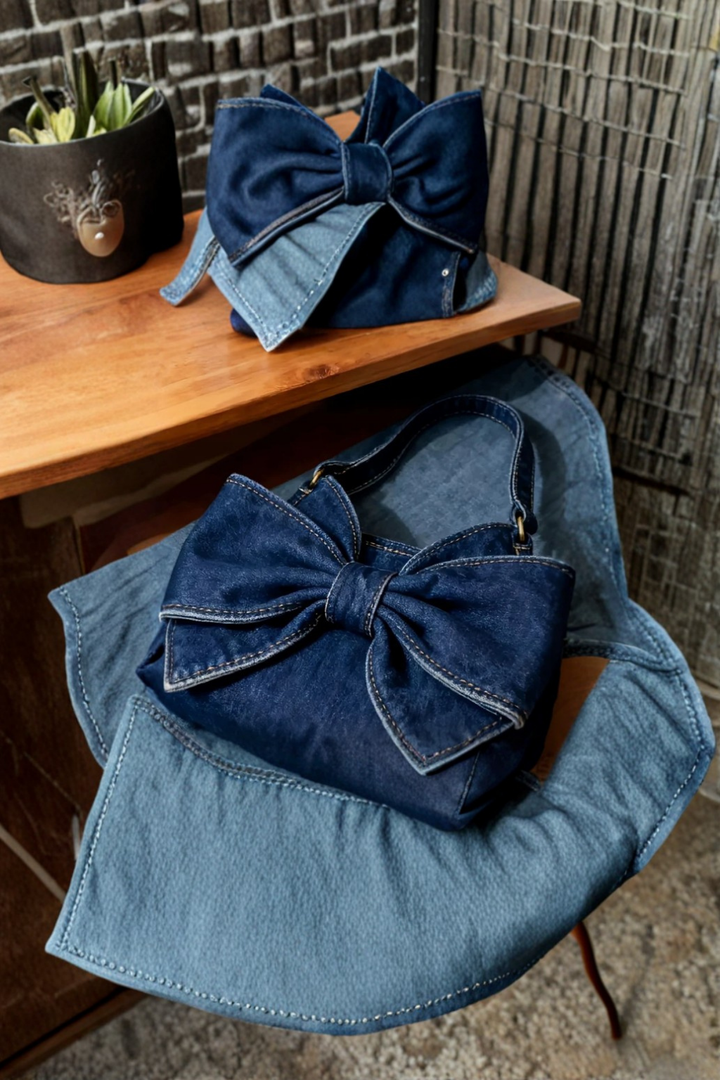 Sarah - Retro Bow Bag