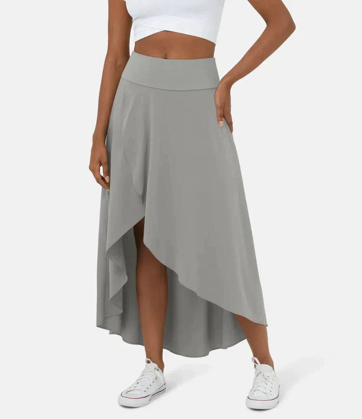 Rachael | Elegant Asymmetric Midi Skirt