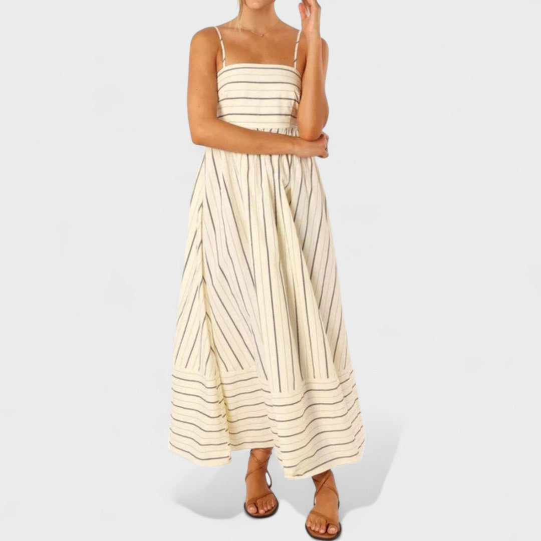 Jasmine - Striped Long Dress