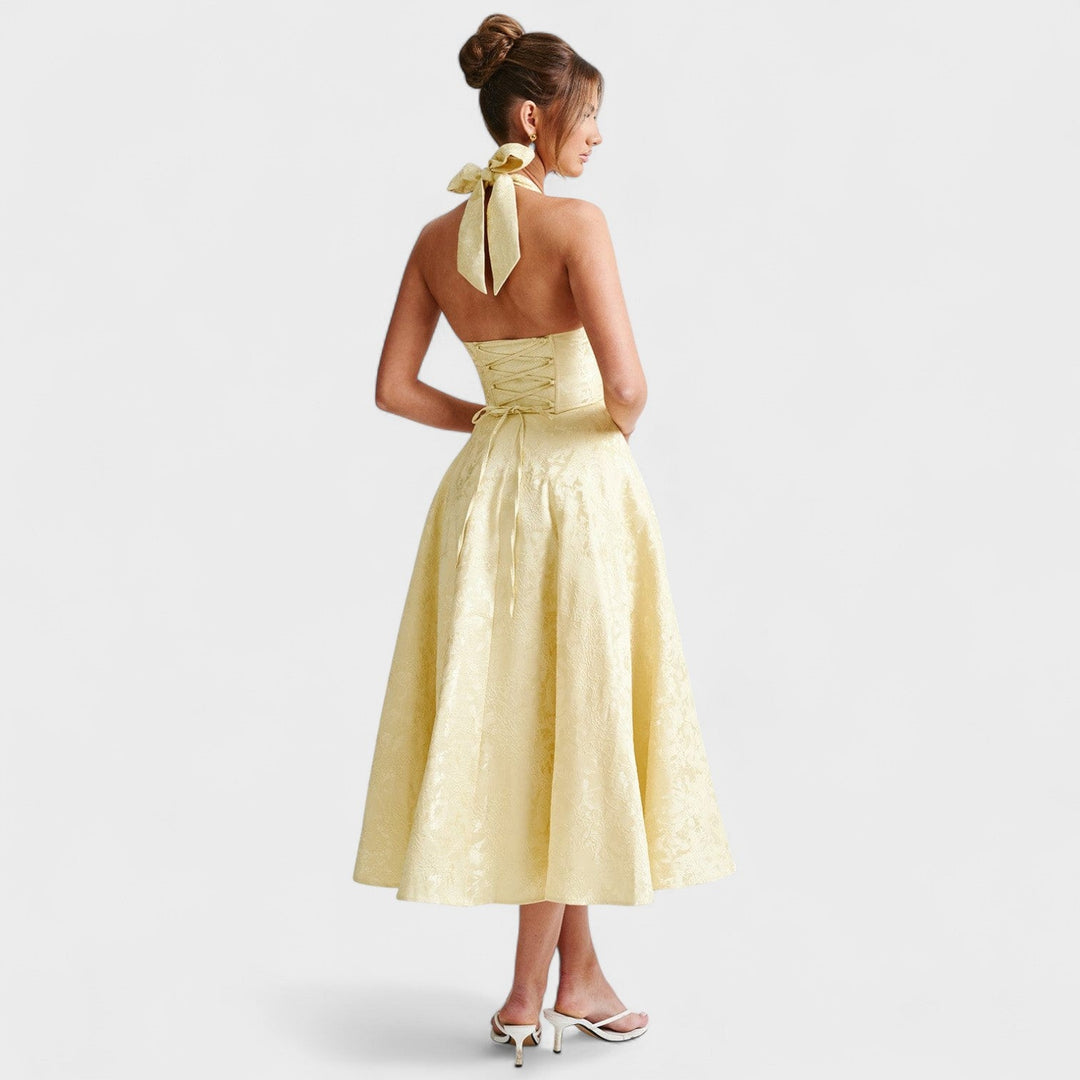 Abigail - Corset Midi Dress
