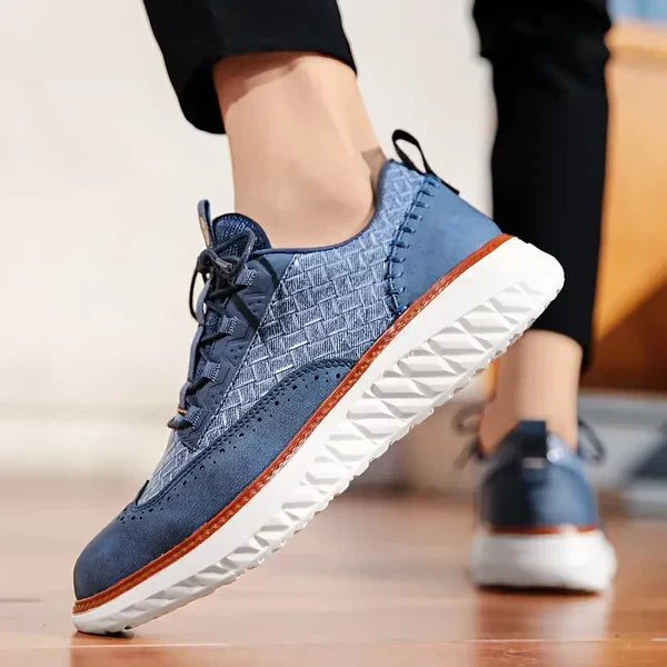 Angus - Oxford Leather Sneakers