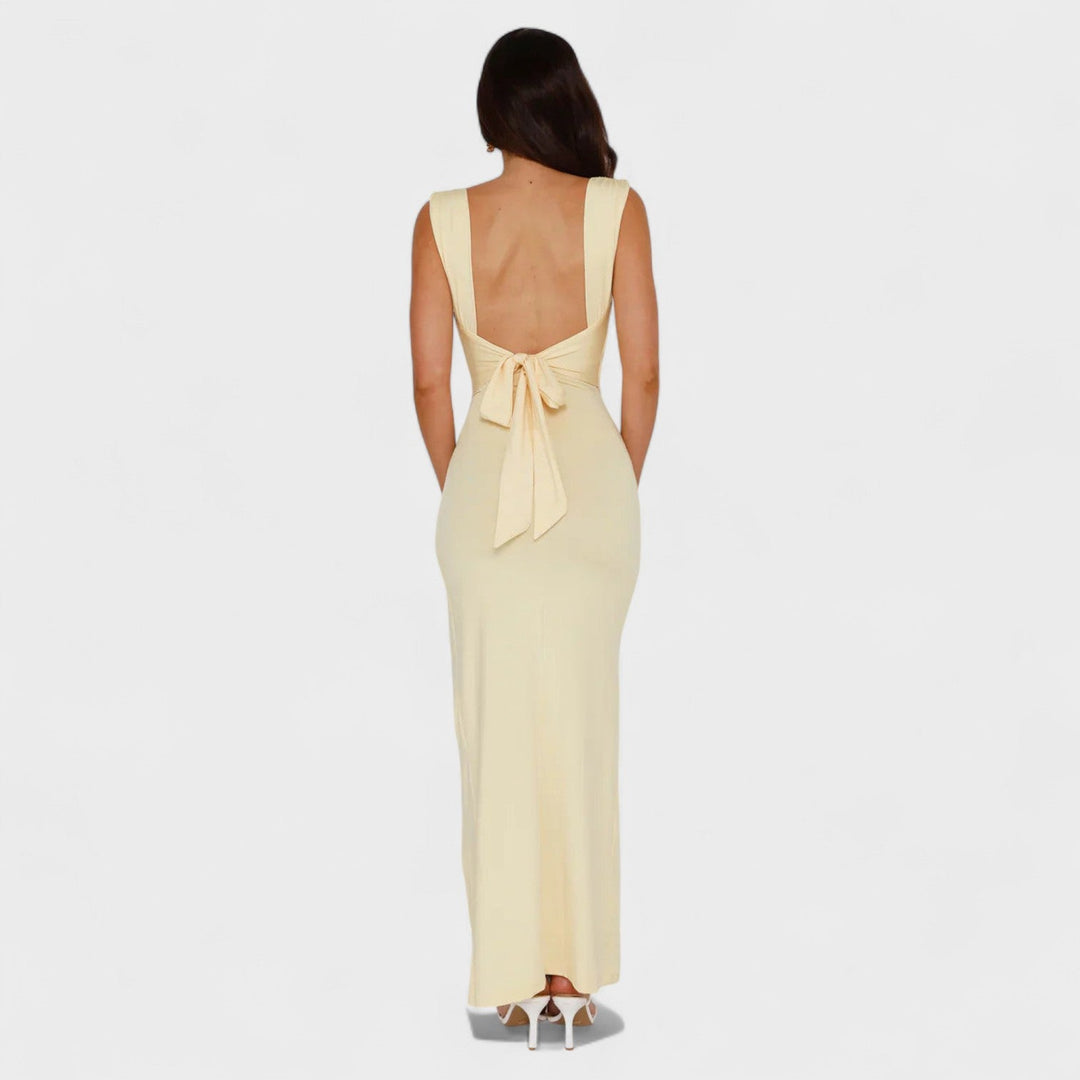 Layla - Open Back Long Dress