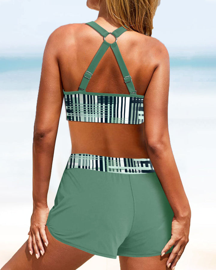 Magdalena | Ribbed high-waisted bikini